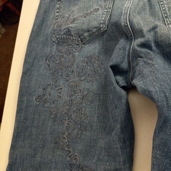 Seven7 Permium Embroidered Back Pockets and Upper Leg Jean - Picture 12 of 12